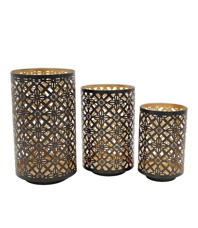 Helena Pierced Metal Lanterns