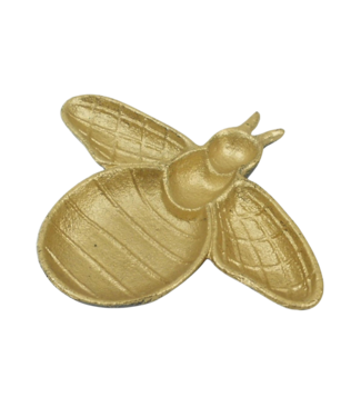 Iron Gold Bee Dish