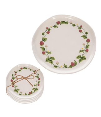 Dol Strawberry App Plates