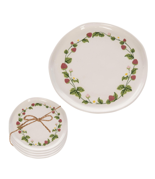 Dol Strawberry App Plates