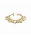 JULIE VOS Heart Charm Bracelet-Mother of Pearl