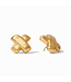 JULIE VOS Catalina X Earring Gold