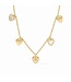 JULIE VOS Heart Delicate Charm Necklace