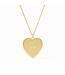JULIE VOS Heart Necklace Cubic Zirconia