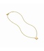 JULIE VOS Catalina X Delicate Necklace Gold