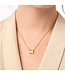 JULIE VOS Catalina X Pavé Delicate Necklace