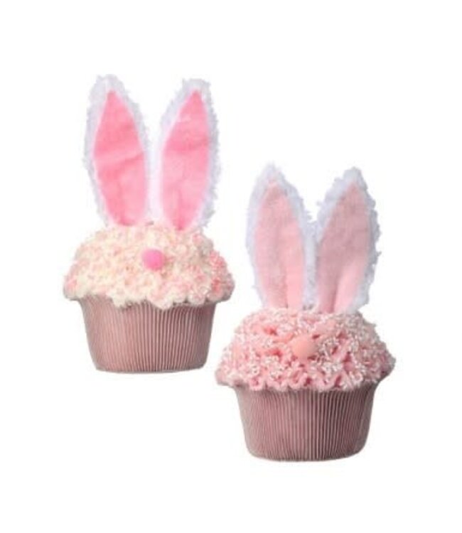 7.5" Bunny Ear Cupcake