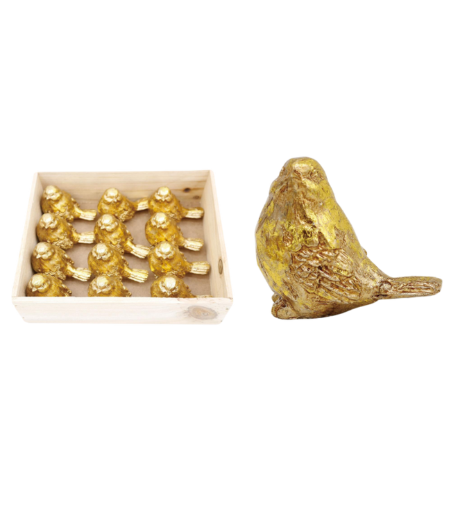 Res Gold Birds In Crate