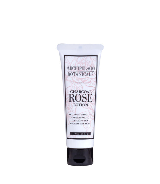 ARCHIPELAGO BOTANICALS Charcoal Rose 0.7oz Lotion
