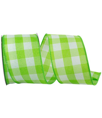 Celine Check Plaid Twill Wired Edge