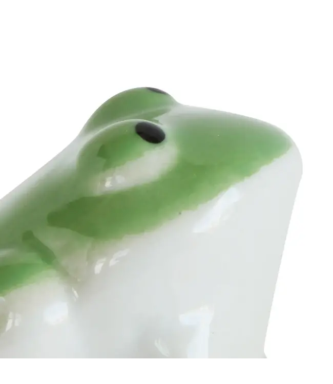 Stoneware Floating Frog