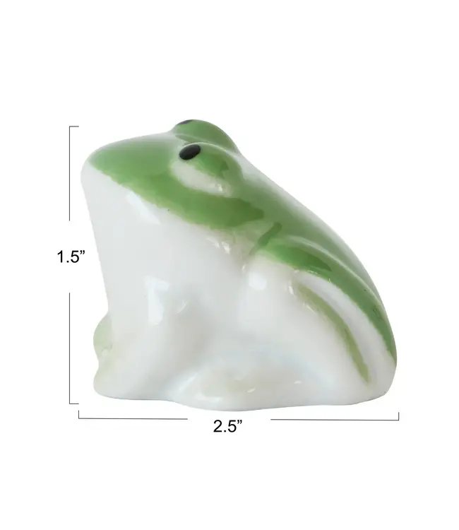 Stoneware Floating Frog
