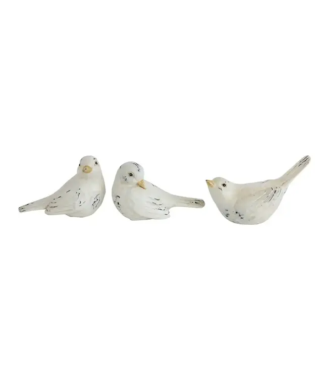 Distressed Resin Bird