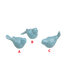 Ceramic Bird Aqua