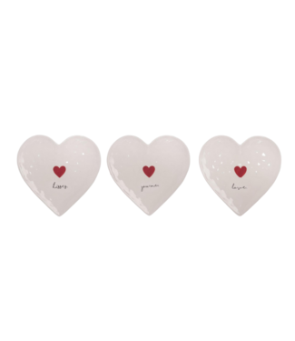 Dol Heart Shaped Saucer