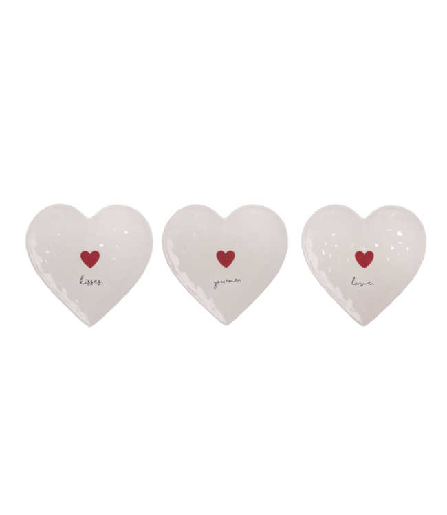 Dol Heart Shaped Saucer