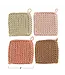 8" Square Cotton Crocheted Potholder