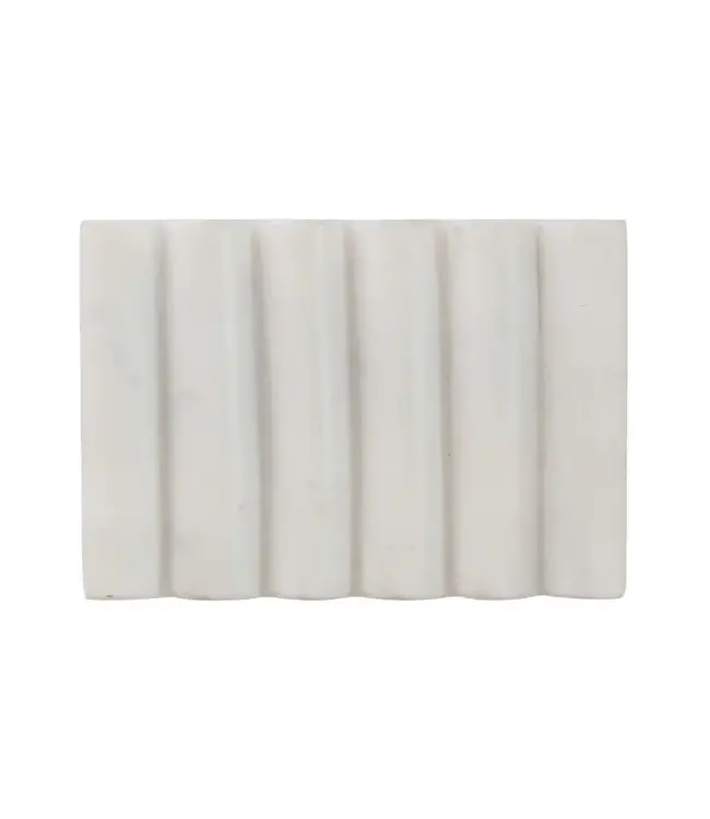 Carved Marble Soap Dish