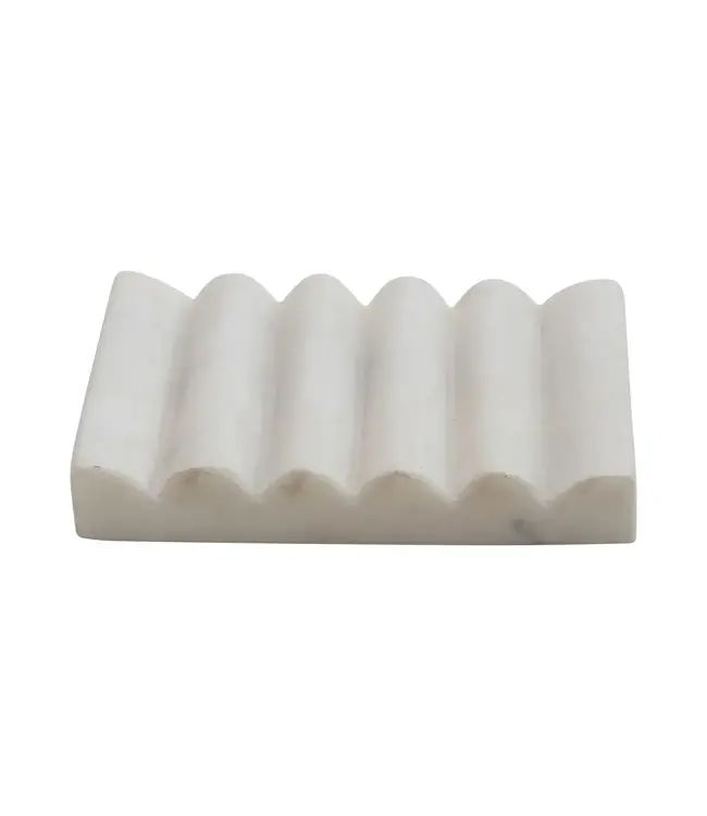 Carved Marble Soap Dish