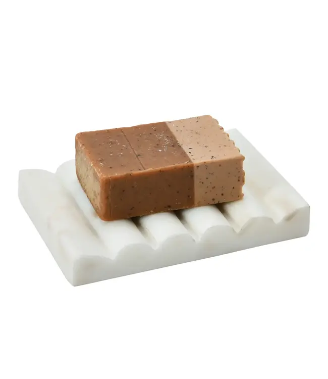 Carved Marble Soap Dish
