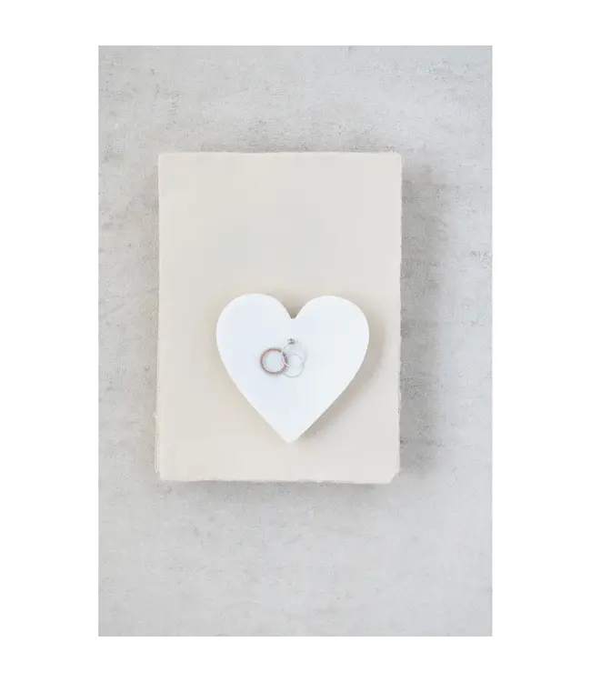 Marble Heart Shaped Dish