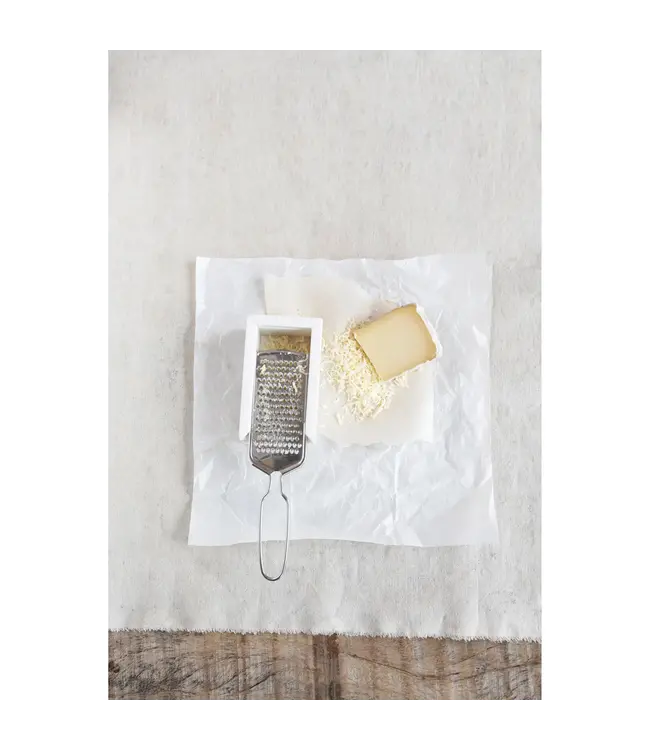 Marble & Stainless Steel Cheese Grater