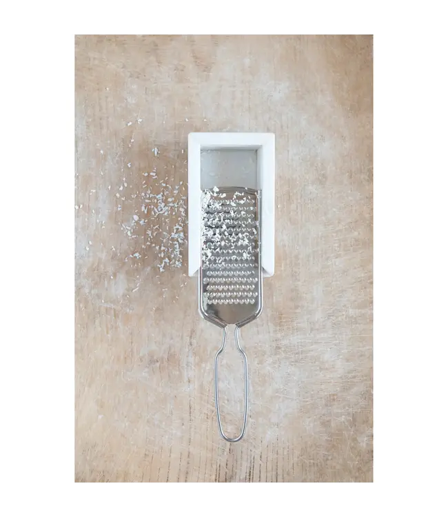 Marble & Stainless Steel Cheese Grater