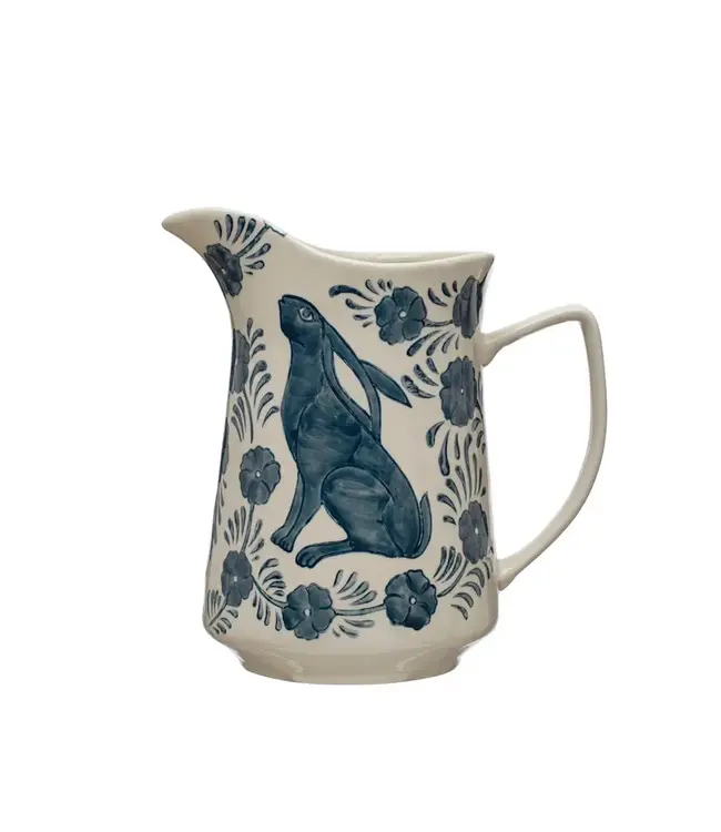 3 Quart Stoneware Pitcher