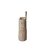 Hand-Woven Seagrass Wall Basket With Loop & Cotton Lining