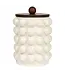 Stoneware Canister with Wood Lid