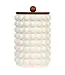 10.25" Stoneware Canister with Wood Lid