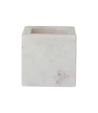 Marble Container - White