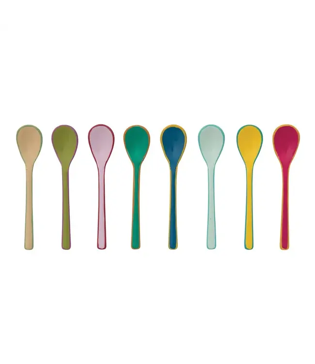 Enameled Stainless Steel Salt Spoon