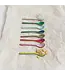 Enameled Stainless Steel Salt Spoon