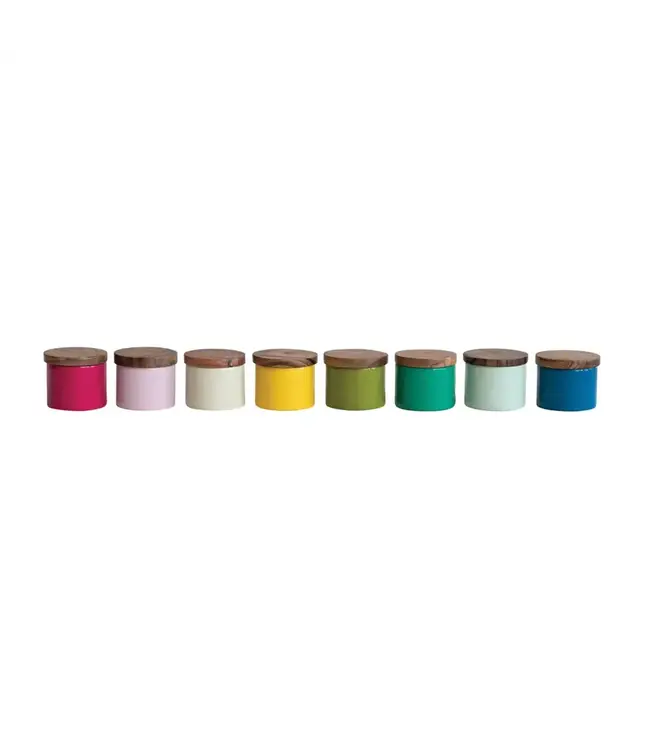 Stainless Steel Mini Pinch Pot With Acacia Wood Lid