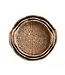 Decorative Braided Bankuan & Rattan Trays w/ Scalloped Edge & Handles