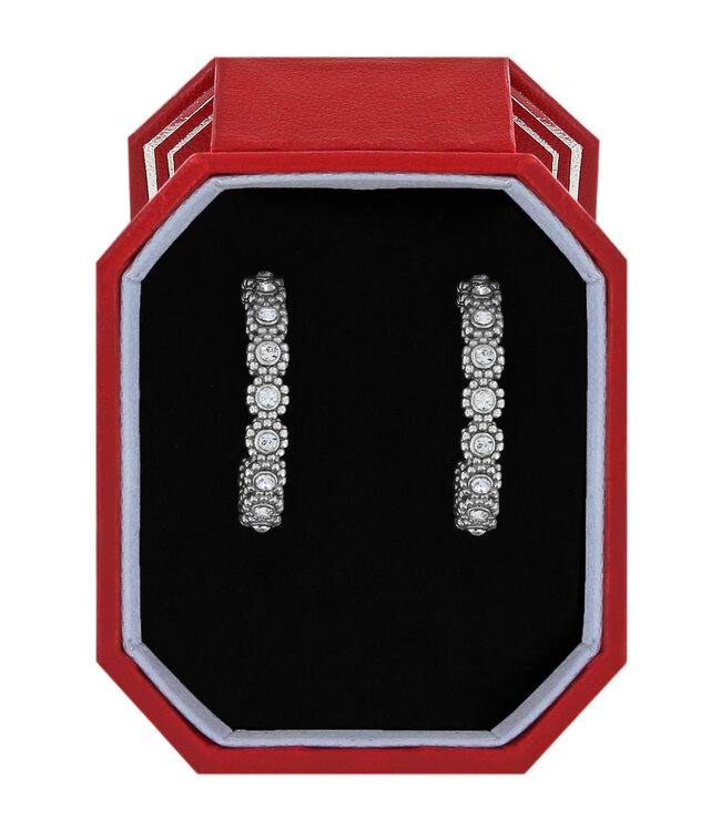 BRIGHTON Twinkle Splendor Small Hoop Earrings Gift Box