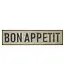 Embossed Metal Wall Décor "Bon Appetit"