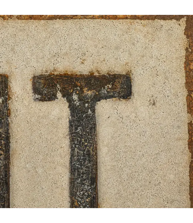 Embossed Metal Wall Décor "Bon Appetit"