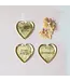 Decorative Brass Heart Shaped Dish with Saying