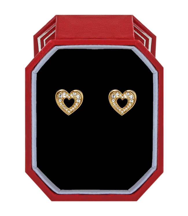 BRIGHTON Enchanting Heart Post Earrings Gift Box