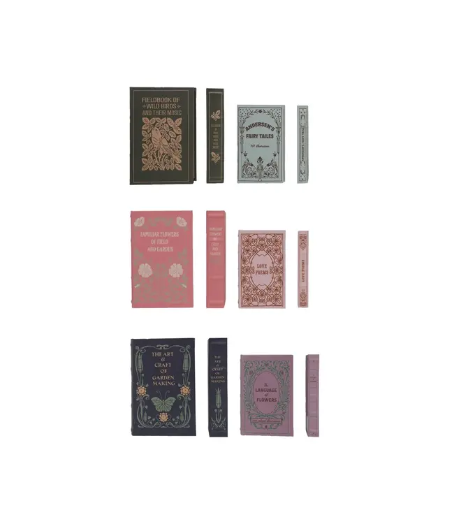 MDF & Linen Book Storage