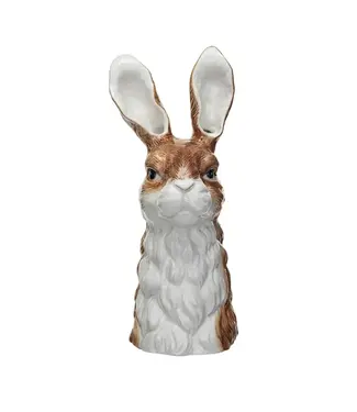Stoneware Rabbit Vase
