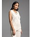 Aria Collared Sleeveless Knit Top