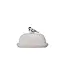 Stoneware Butter Dish with Bird Shaped Handle