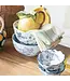 Ceramic Bowl with Floral Pattern
