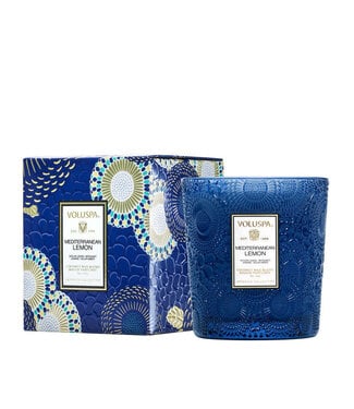 VOLUSPA Mediterranean Lemon 9oz. Classic Candle