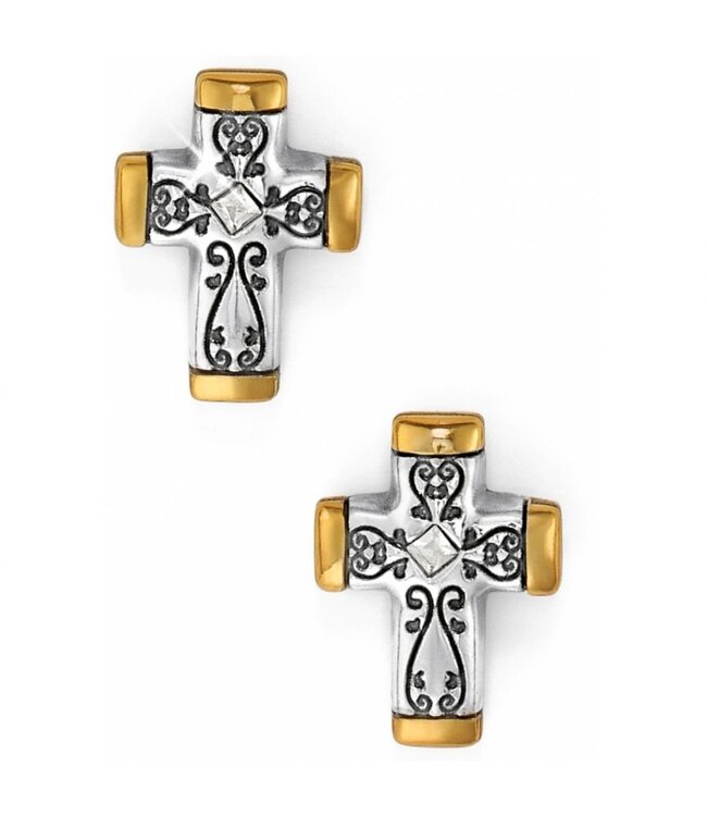BRIGHTON Venezia Cross Post Earrings