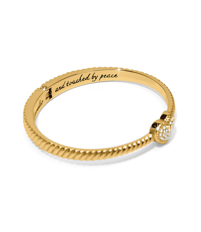 BRIGHTON Celestia Heart Hinged Bangle