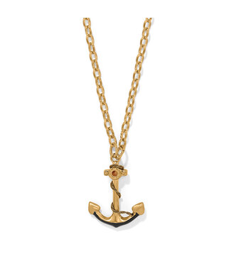 BRIGHTON Twilight Waters Anchor Necklace